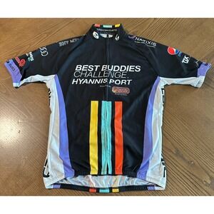 Sugoi Keith Haring Cycling Jersey Mens Small Best Buddies Challenge Hyannis Port